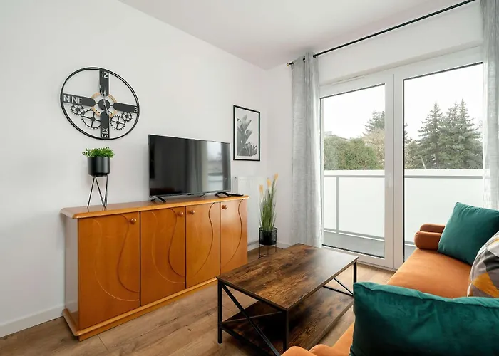 Apartmán Elegancki Niedaleko Parku W Poznaniu Z Tarasem I Parkingiem By Renters Poznaň